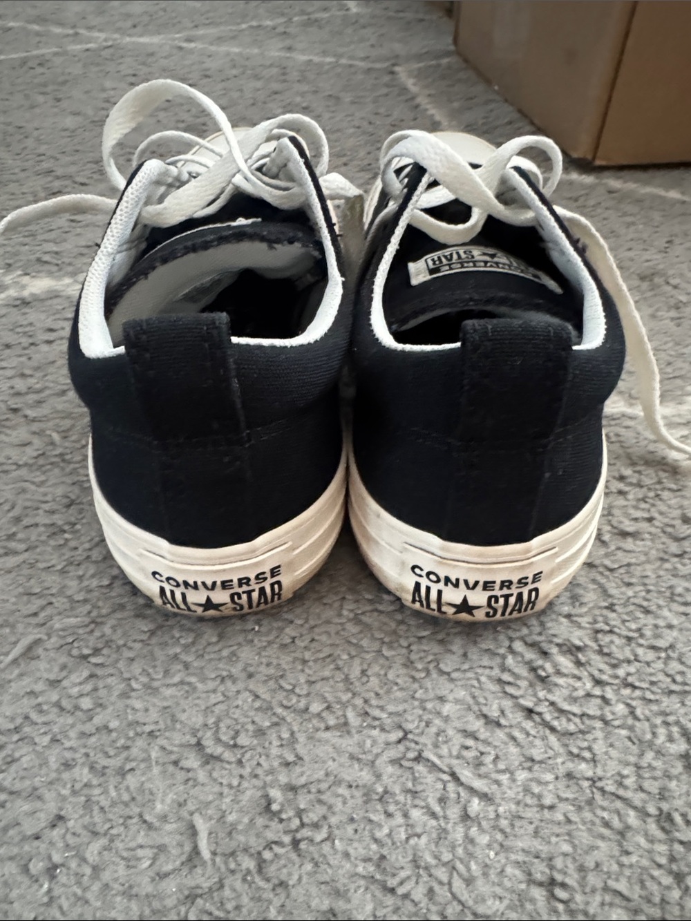 Converse All Star Black Low-Top Sneakers with Cherry Embroidery - Picture 2 of 5